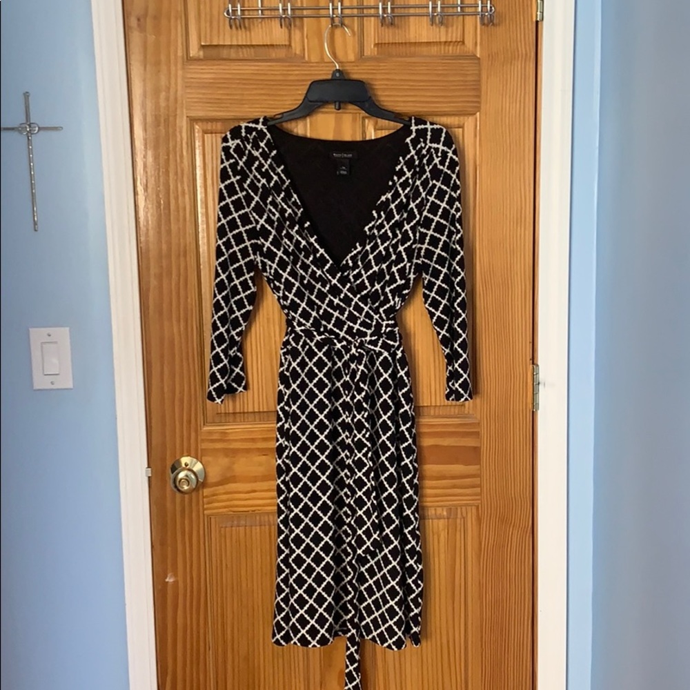 White House Black Market Patterned Dress